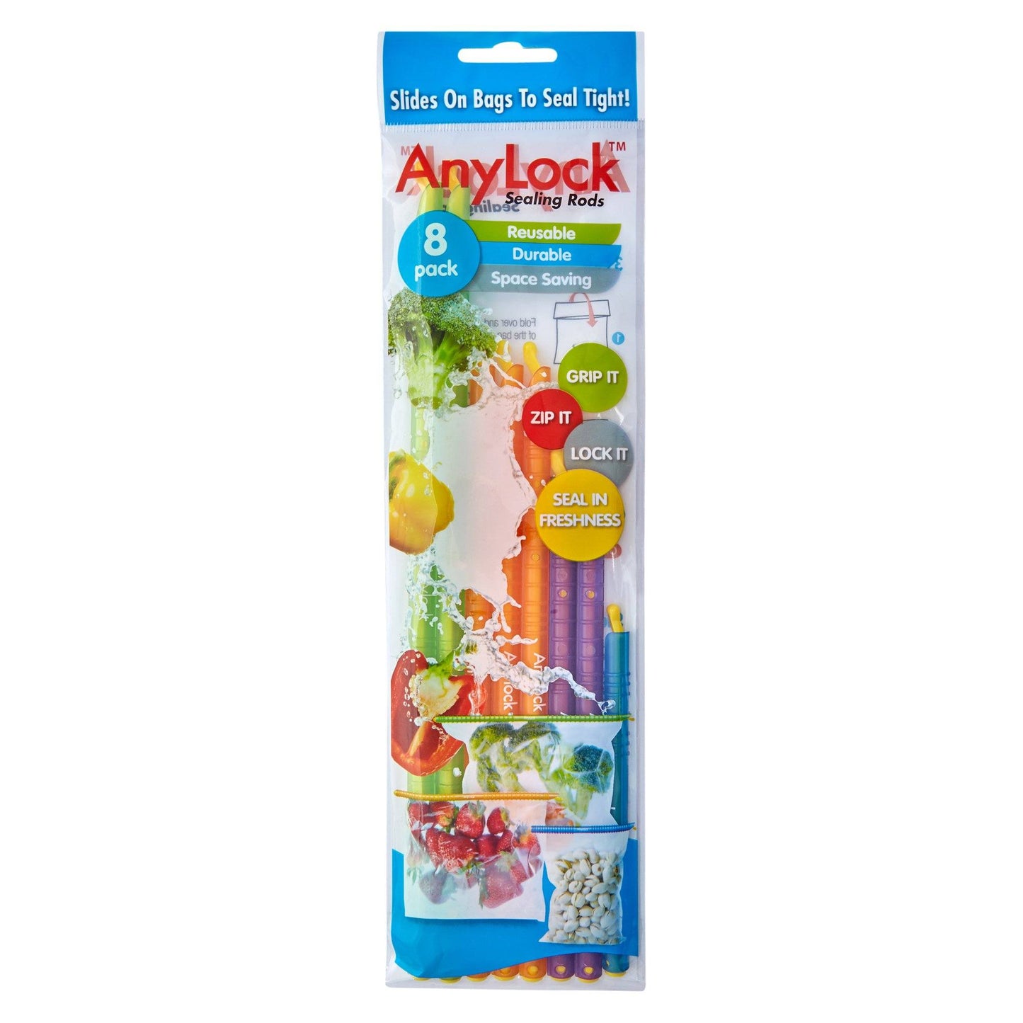 Anylock Bag Sealer 8 Pk(1x8) Kitchen Isbister & Co Wholesale 