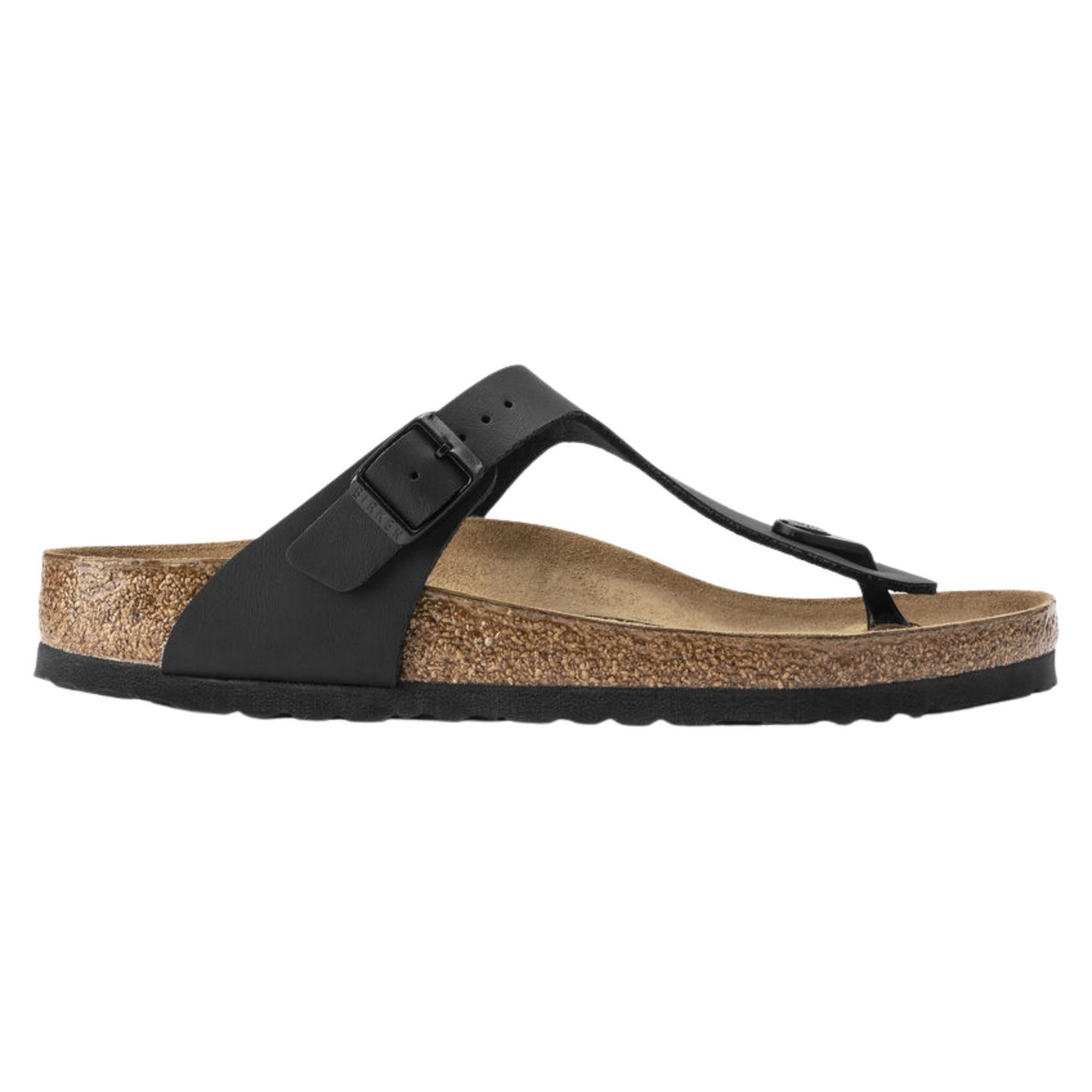 Birkenstock Gizeh Birko-Flor Regular Fit - BLACK