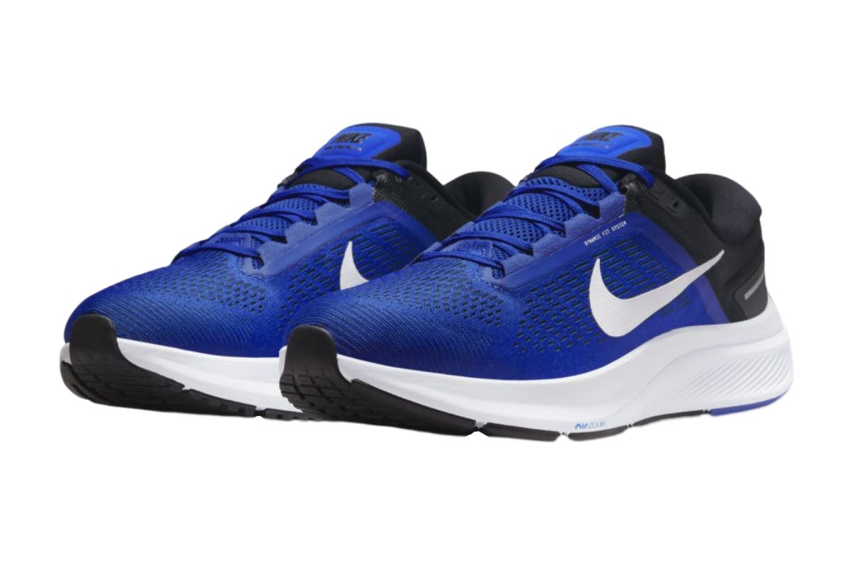 Nike Men's Air Zoom Structure 24 Shoes Running Shoes (Old Royal Blue/White)