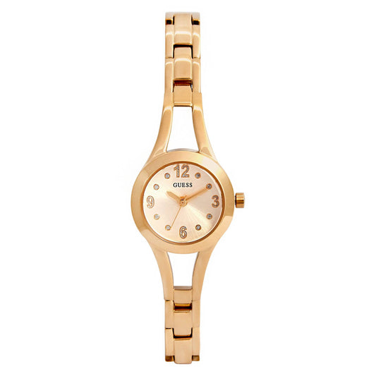 Guess Women's Evie Gold Gold Bracelet Watch Watches Isbister & Co Wholesale 