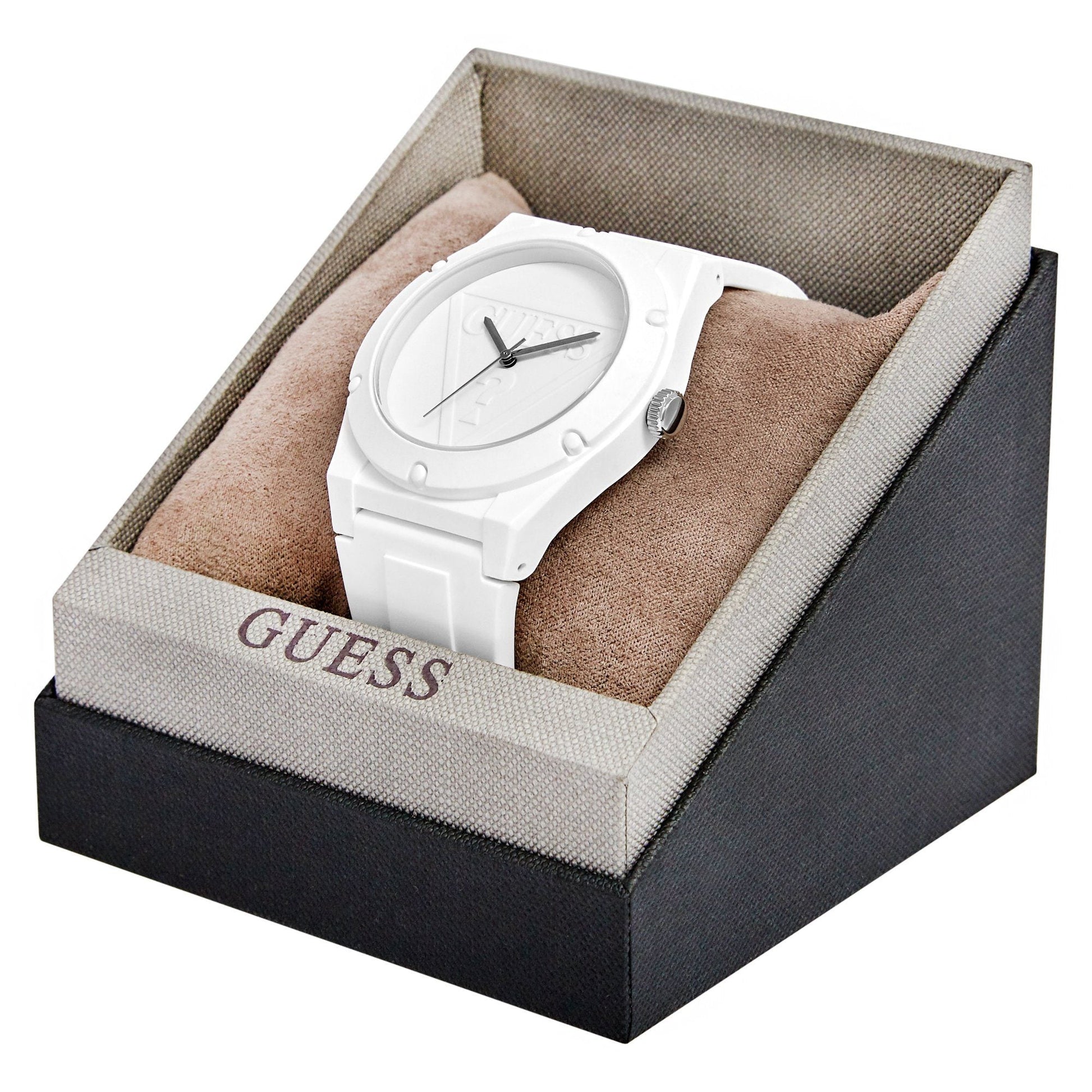 Guess Retro Pop Wht Wht Silc Watches Isbister & Co Wholesale 